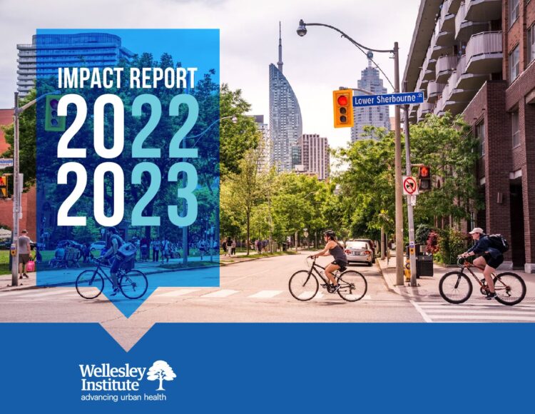 Cover page for Wellesley's 2022-2023 Impact Report